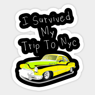 I Survived My Trip To Nyc Sticker